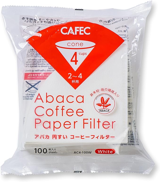 Abaca coffee paper filter Cafec 02