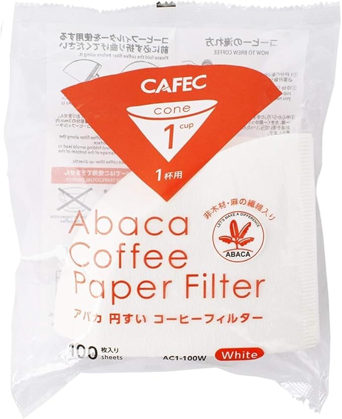 Abaca Coffee paper filter Cafec 01