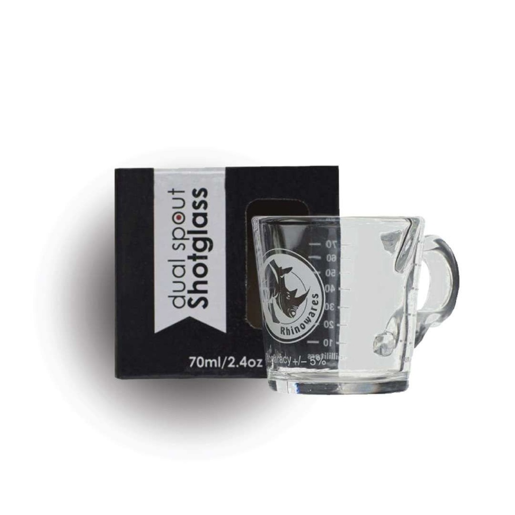 Rihno Shot Glass - Double Spout